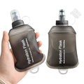 GYGYL Soft Flask Collapsible Water Bottle for Sports (2Pcs 150ml Grey)
