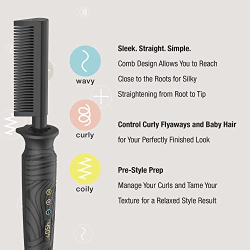The Curl Collective Ceramic Pressing Hot Comb (One Size)