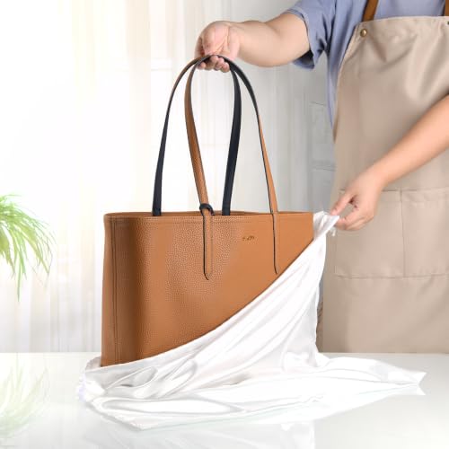 6 Pack 19.6 x 15.7 in Dust Bags for Purses and Handbags (19.6x15.7 inch (silk bags))