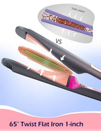 Pro Twist Ceramic Flat Iron 1 Inch (Grey)