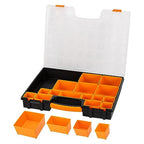 19 Removable Compartment Small Parts Organizer (16.5 x 13.2 x 2.4 inches / 19 Compartments)