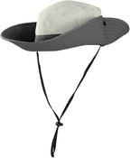Rosoz Ponytail Sun Bucket Hats for Women UV Protection Foldable Mesh Wide Brim - Image 3