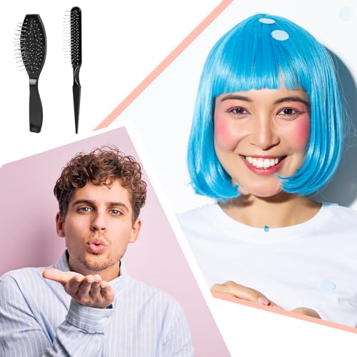 Wig Brush Set (Black - Combo A)