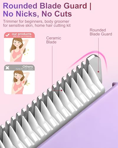 Bikini Trimmer for Women (Lavender)
