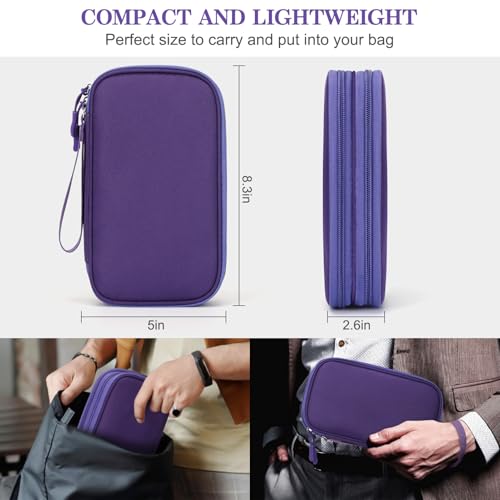 Electronic Organizer (8.3 x 5 x 2.6 inches / Purple)