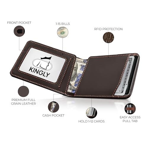 Cash Pocket Slim Wallet for Men (Classic Brown)