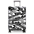 Travel Luggage Cover Suitcase Protector Fits 18 (B-1 / L(25-28in))