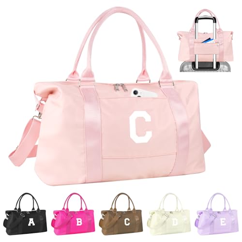 Dance Gym Duffel Bag Gifts for Girls Teen (Pink / C)