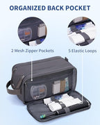 Travel Toiletry Bag for Men (L, Grey / Large)