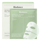 Refreshing Sea kelp Real Deep Mask (4 Count (Pack of 1))
