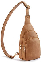 Crossbody Bags for Women Leather Sling Bag for Woman Travel Camel Brown (3-camel Brown)