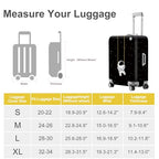 Astronaut Luggage Cover (#138 / S(fits 20-22inch suitcase))