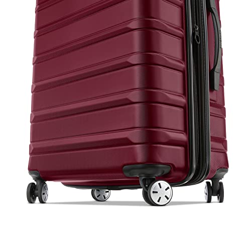 Omni 2 Hardside Expandable Luggage with Spinner Wheels (2-Piece Set (Carry-on/Medium) / Natural Merlot)