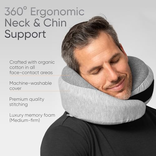 Luxe Memory Foam Travel Pillow