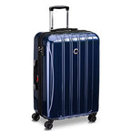Helium Aero Hardside Expandable Luggage with Spinner Wheels (Blue Cobalt / Checked-Medium 24 Inch)