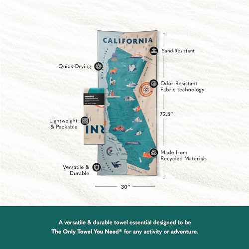 Original Towel (California Map)