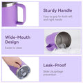 20oz Tumbler Bulk with Lid (Purple / 20 Ounces-12)