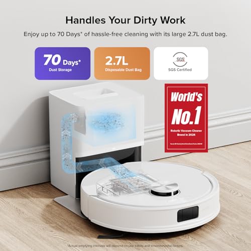 Q10 S5+ Robot Vacuum and Mop (White)