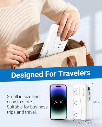 Universal Travel Adapter 100 (01 EU Plug White)