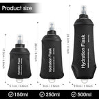 GYGYL Soft Flask (500ml Black)