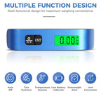 Digital Luggage Scale (Blue)