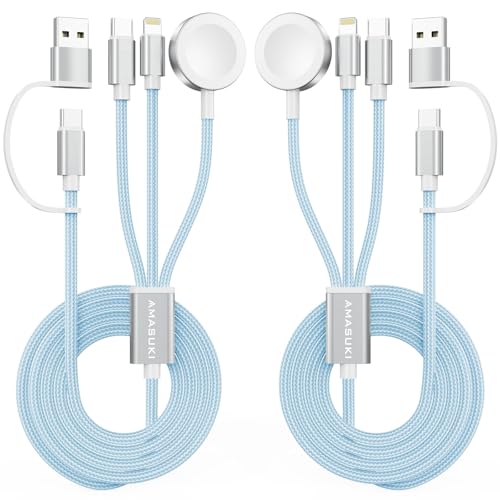 2Pack Travel Essentials (Blue / 2pack-6ft)