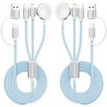2Pack Travel Essentials (Blue / 2pack-6ft)