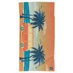 Athletic Running Towel (Retro Sunset W/ Snaps)