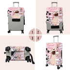 Travel Luggage Cover Suitcase Protector Fits 18 (D-2 / XL(29-32in))