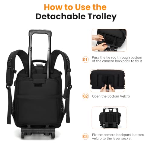 Camera Trolley Bag (Black / 5.0 Large)