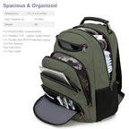 Laptop Backpack for men (15.6 / Army Green)