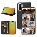 Custom Wallet Phone Case for Samsung Galaxy Note 10 Plus (Galaxy Note 10 Plus / Black-E)