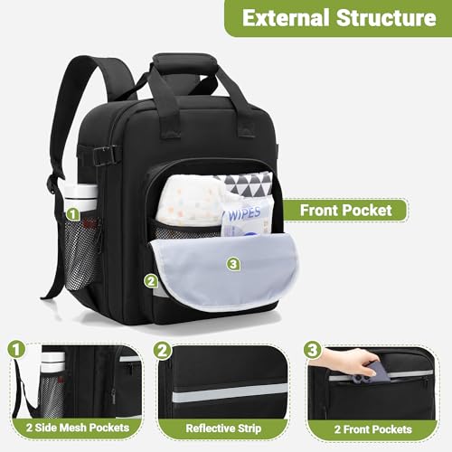 Lightweight Small Stroller Bag Compatible with GB Pockit Stroller