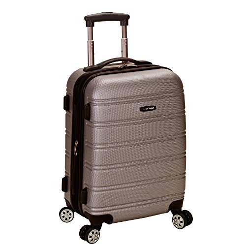 Melbourne Hardside Expandable Spinner Wheel Luggage (Silver / Carry-On 20")