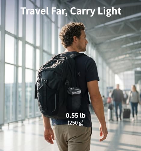 Compact Travel Blanket for Airplane (Dark Blue Grey)