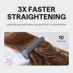 Pro Steam Hair Straightener Brush Steamline Pro Straightener Brush (Blue)