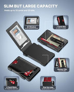 Tactical Wallet for Men Card Holder (Black)