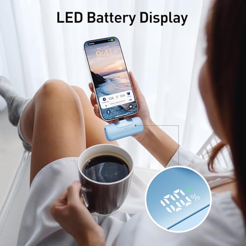 Portable Charger 5500mAh Next (Baby Blue)