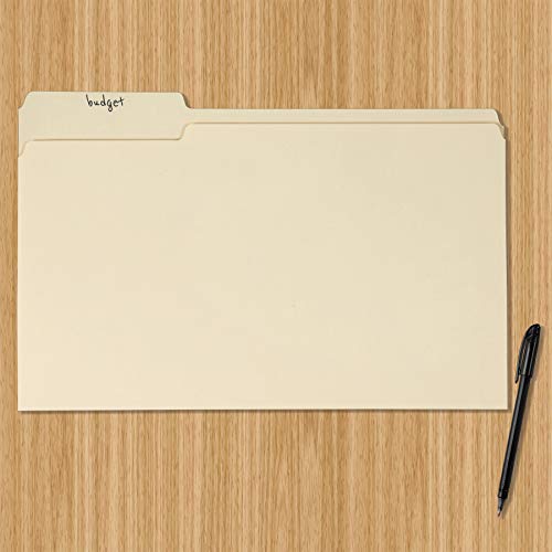 Sturdy Manila File Folders (Manila, Legal Size)
