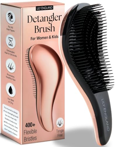 Gentle Detangler Brush (Rose Gold Metallic)