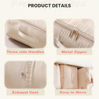 Comforter Storage Bag (Beige, X-Large, 3-Layer, Ticker Version, 1PC)