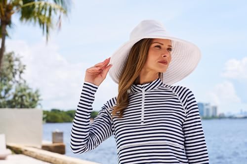 Women's Beach Hat (One Size / White)