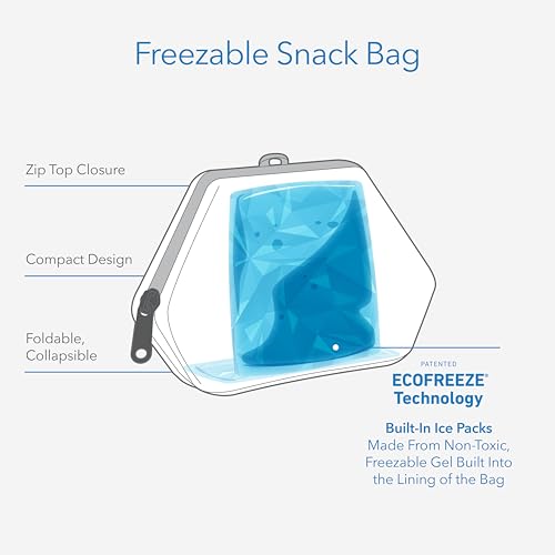 Freezable Snack Bag (Sage / Medium)