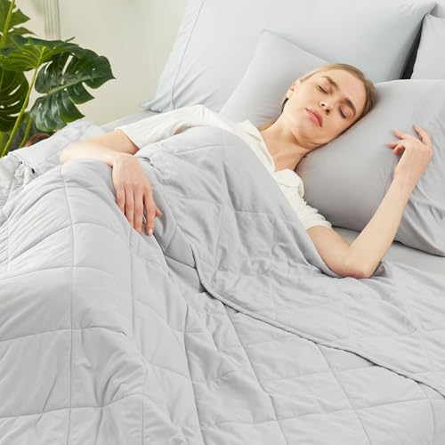 Cooling Blanket for Hot Sleepers King Size (Cool Grey / King (108" x 90"))