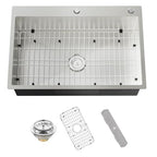 33x22In Drop In Kitchen Sink (33x22 inch Stainless)