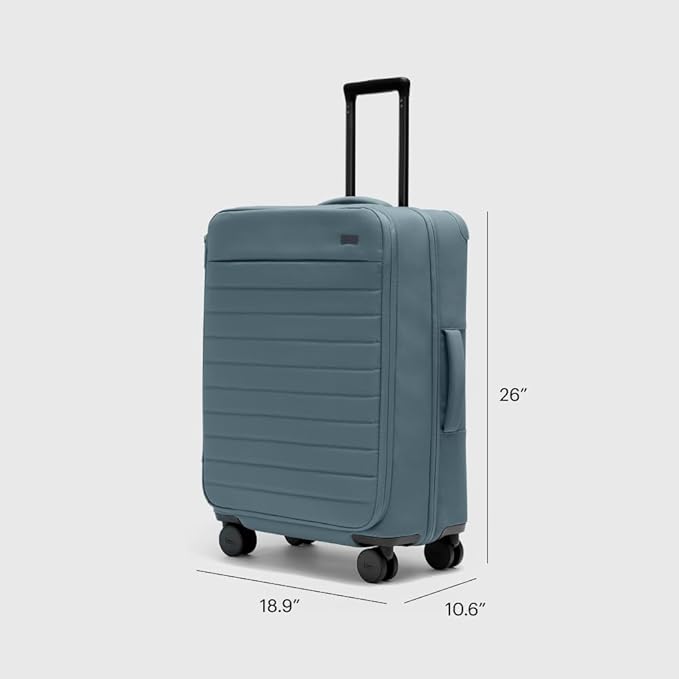 Away Softside Medium Checked Suitcase, 26 Inch Lightweight, Expandable Luggage - Image 2