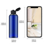3.4 oz Travel Bottles for Toiletries (Blue)
