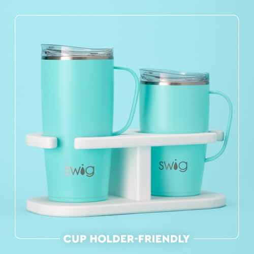 22oz Insulated Travel Mug with Handle & Lid (Oklahoma / 22 Ounces)