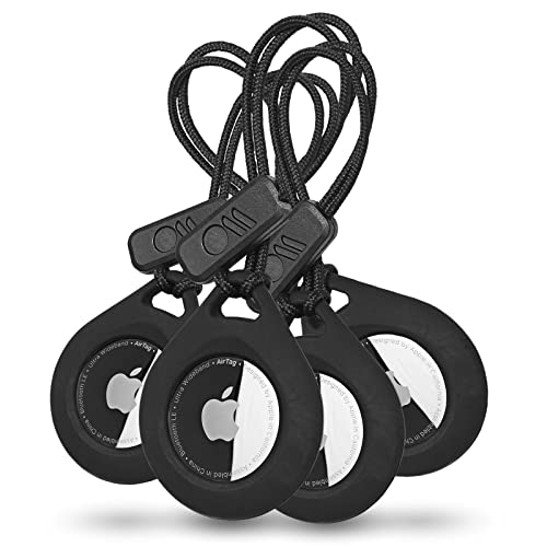 AirTag Holder (4 Pack - Black)