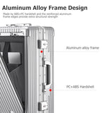 PC Hardside Carry On Luggage (A-Silver / 20.8")